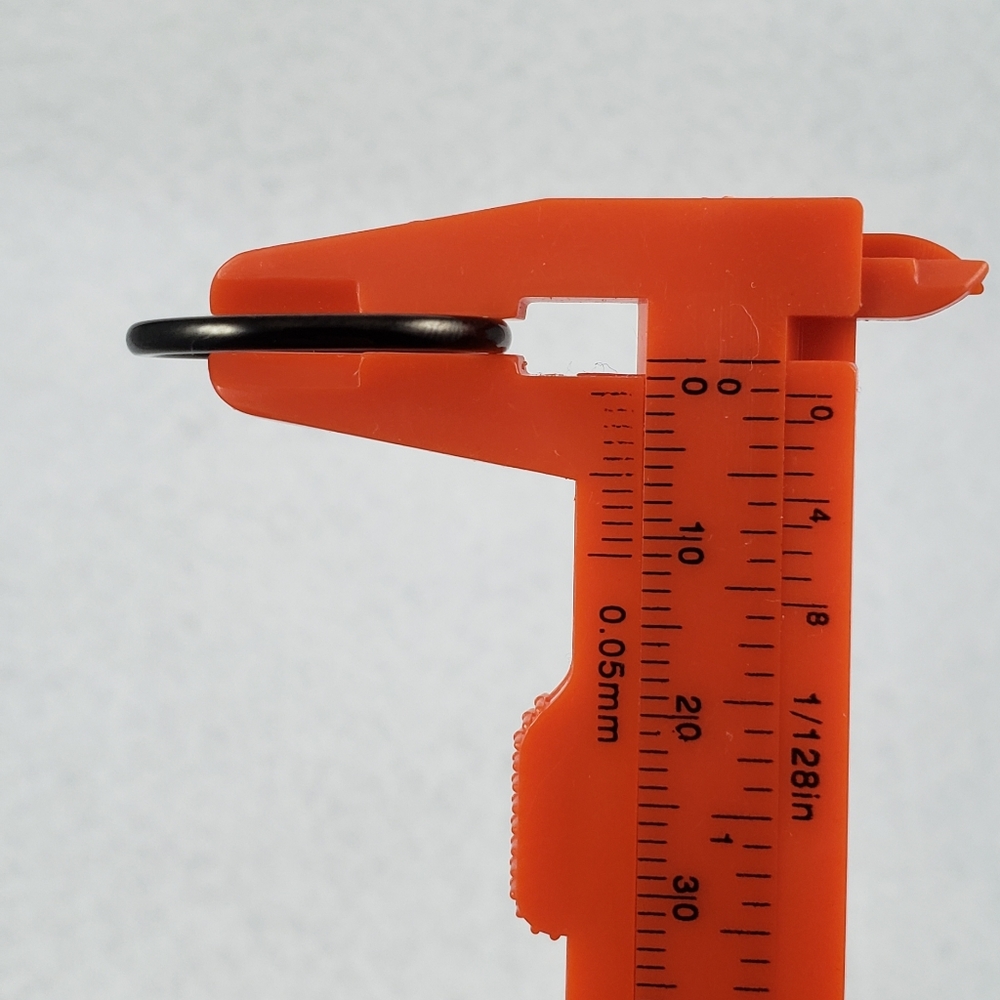 2mm Black Titanium Band - Picture 3 of 8